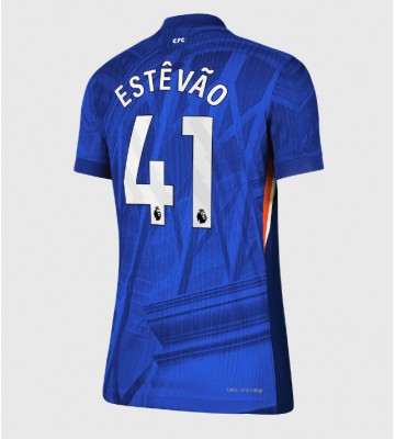 Chelsea Estevao Willian #41 Hjemmebanetrøje Dame 2025-26 Kortærmet